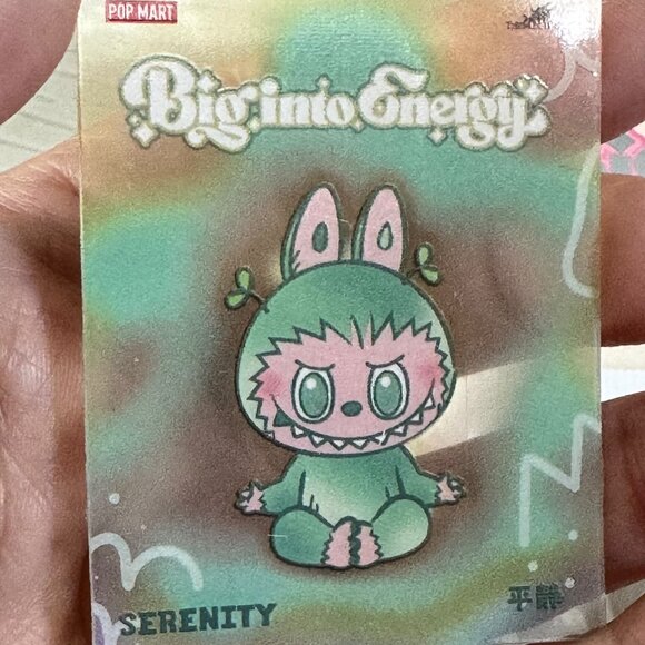 Pop Mart Labubu Big Into Energy Phone Charm – "Serenity" NIB - Picture 1 of 5